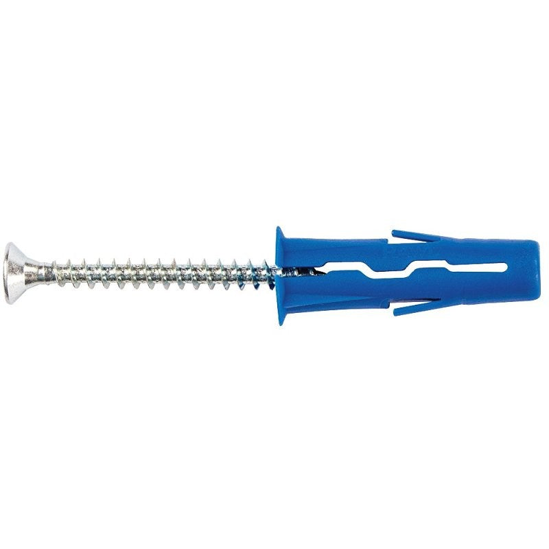 Rawlplug Rawl Uno Series R-S0-UNO3/16+6-2 Multi-Purpose Anchor, 13 mm Thread, 1 in L, Polypropylene