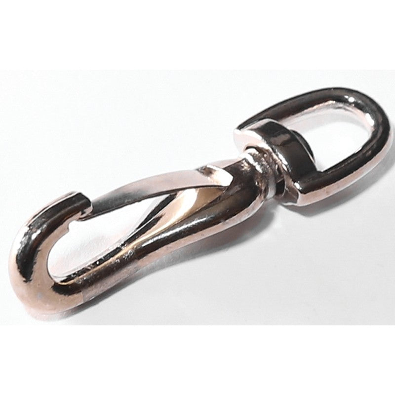 Baron 334-3/8 Spring Snap, 20 lb Working Load, Steel, Nickel