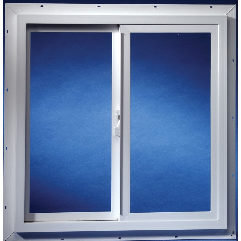 Duo-Corp 2020IGUT Utility Window, 23-1/2 in W Window, Vinyl Frame