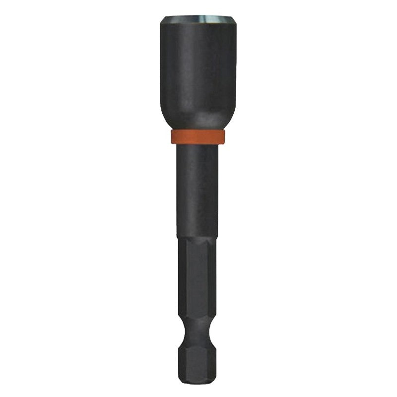Milwaukee SHOCKWAVE Impact Duty Series 49-66-4736 Nut Driver, 7/16 in Drive, 2-9/16 in OAL, Secure-Grip Handle, Magnetic (Pack of 10)