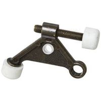 Textured Hinge Pin Door Stop Antique Brass