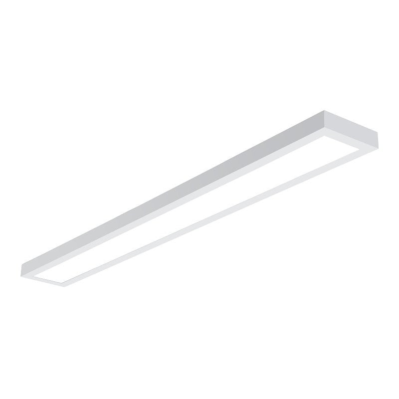 Metalux Multi-Mount Selectable Panel Series 4MMS6-L3C5-UNV Panel Light, 0.12 A, 120/277 V, 33 W, LED Lamp, Steel Fixture