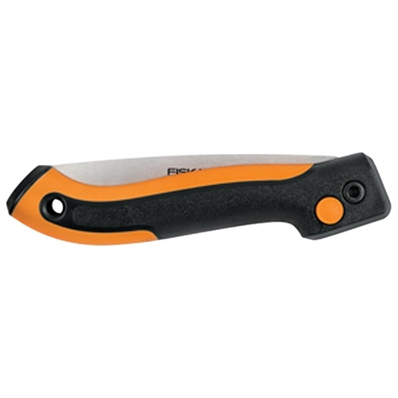 Fiskars 390680-1001 Pruning Saw, 7 in Blade, Steel Blade, Resin Handle, Soft-Grip Handle, 21-1/2 in OAL
