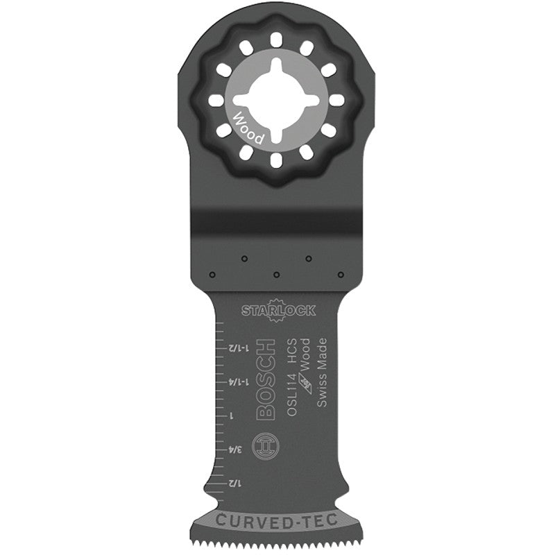 Bosch Starlock OSL114 Oscillating Blade, 1-1/4 in, HCS