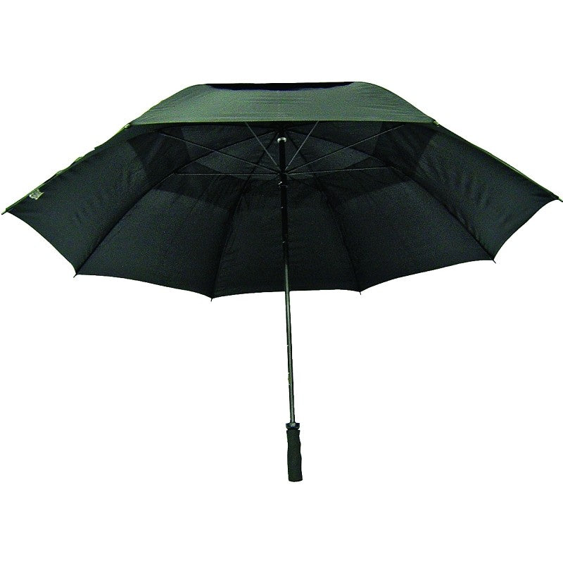 Diamondback TF-08 Umbrella, Round Canopy, Nylon Fabric, Black Fabric, 29 in OAH