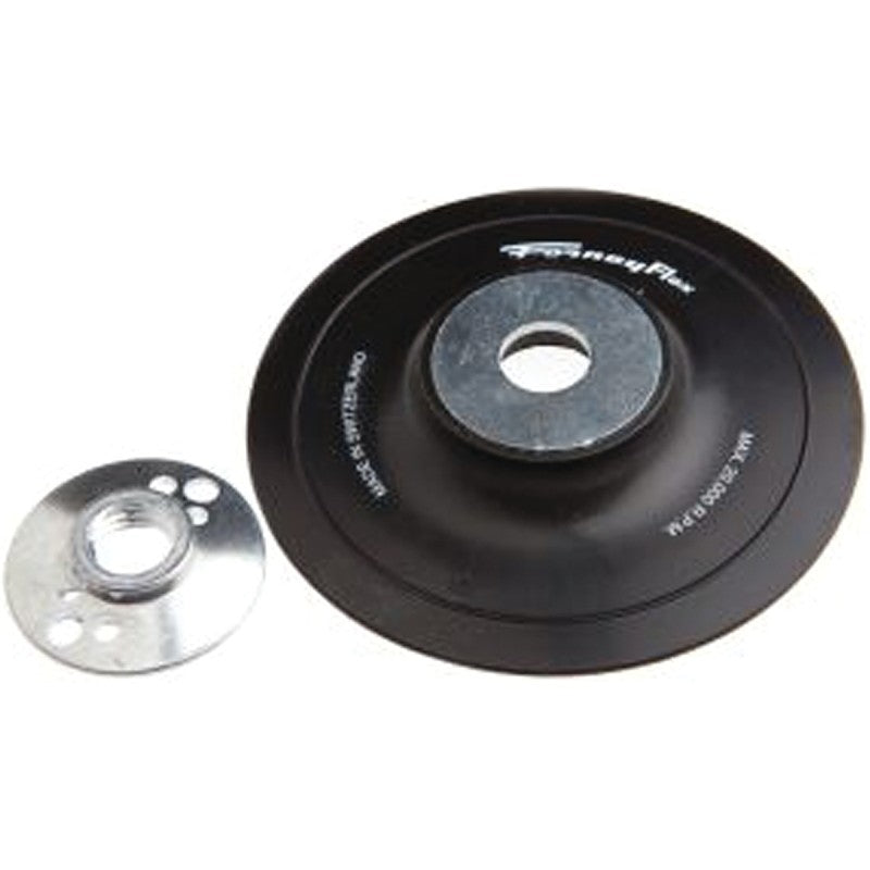 Forney 72321 Backing Pad with Spindle Nut, 4-1/2 in Dia