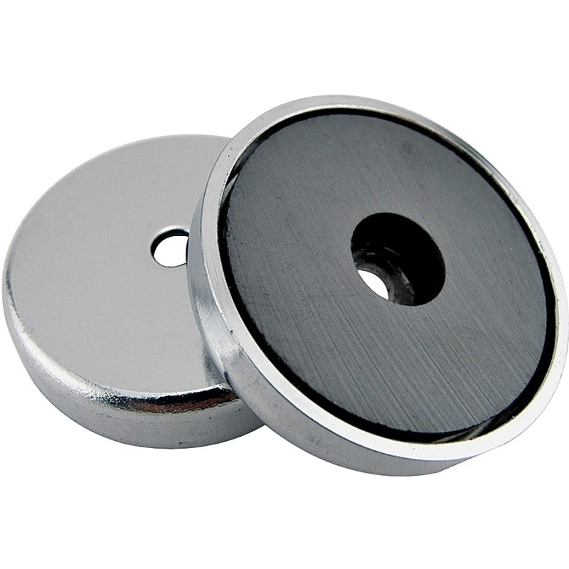 Magnet Source 07217 Round Base Magnet, Ceramic, 0.866 in ID x 2.04 in OD Dia, 0.303 in H