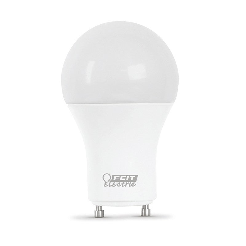 Feit Electric A100DM827GU24/10KLED LED Bulb, General Purpose, 1500 Lumens, 14 W, A19 Lamp, 100 W Equivalent, Dimmable