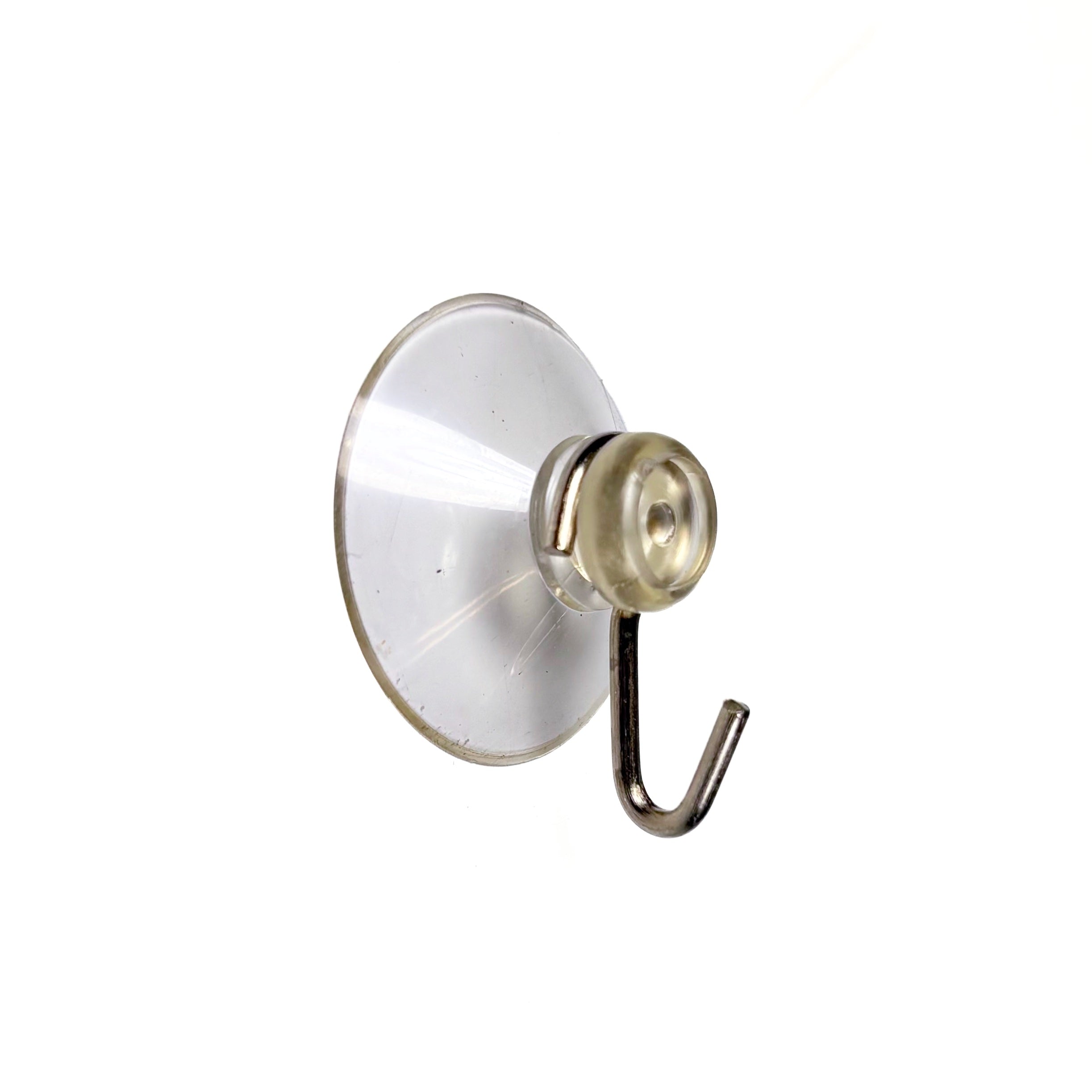 Clear Suction Cup Hangers Small 1-1/4 Inch 4 Pack