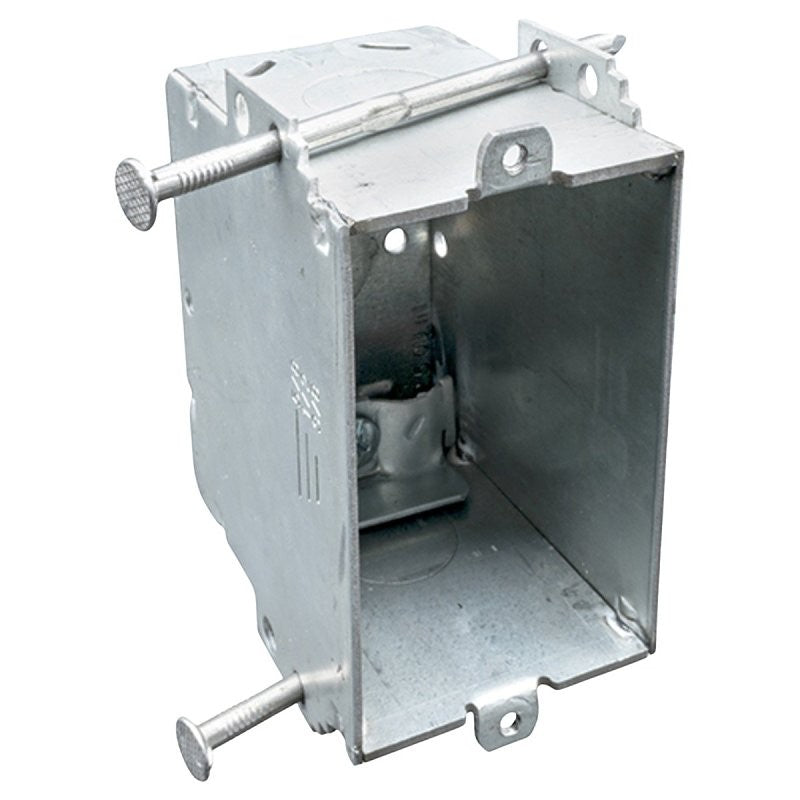 Southwire G602-NOR-UPC Switch Box, 1-Gang, Steel