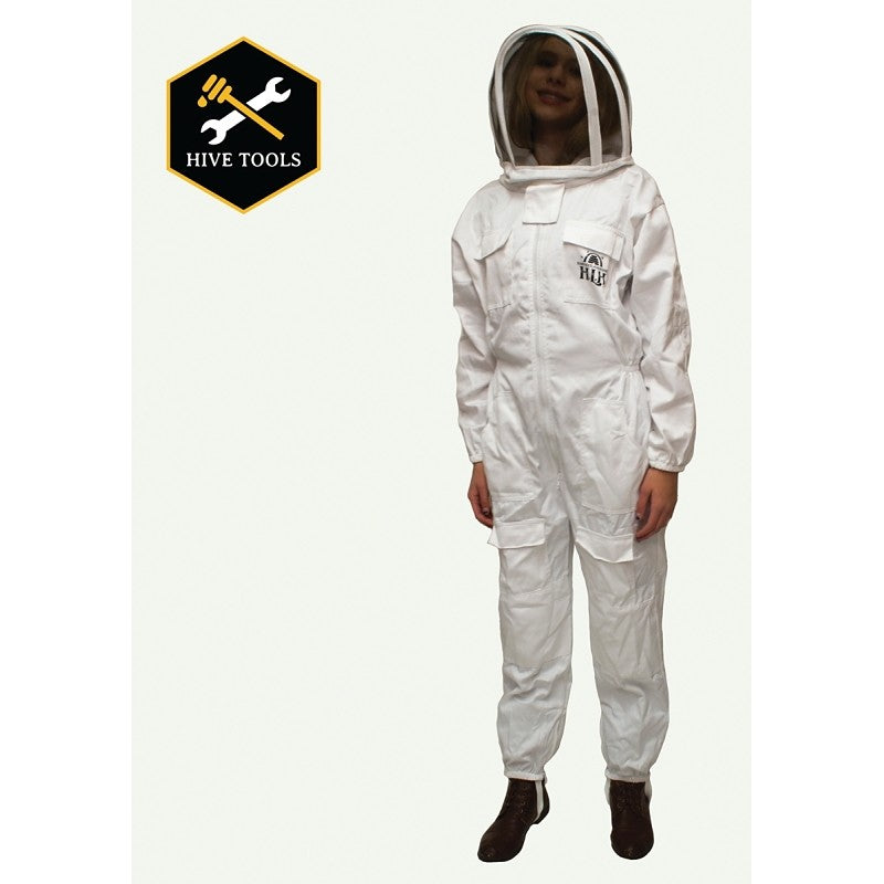 Harvest Lane Honey CLOTHSXXL-101 Beekeeping Suit, 2XL, Zipper, Polycotton