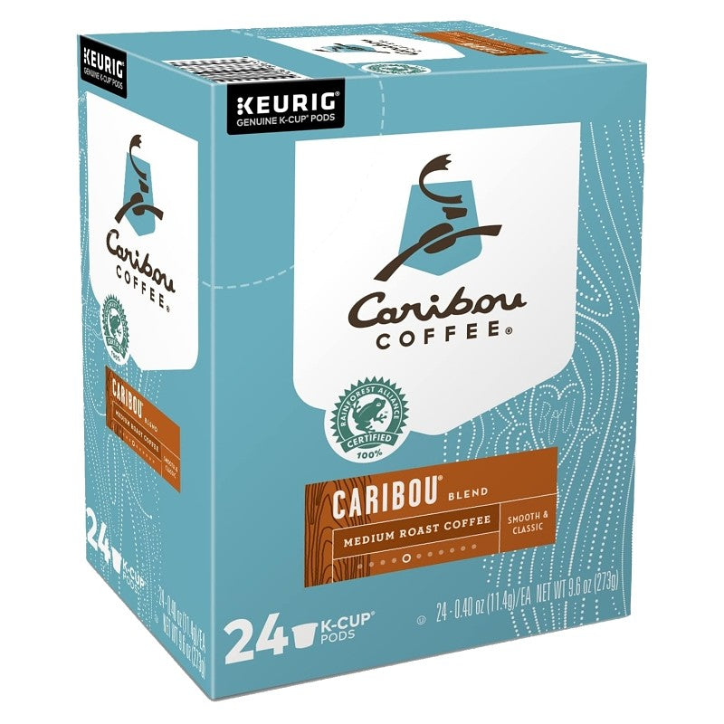 Keurig 5000330135 Blend K-Cup Pod Box, Yes Caffeine, Medium Roast Box (Pack of 4)