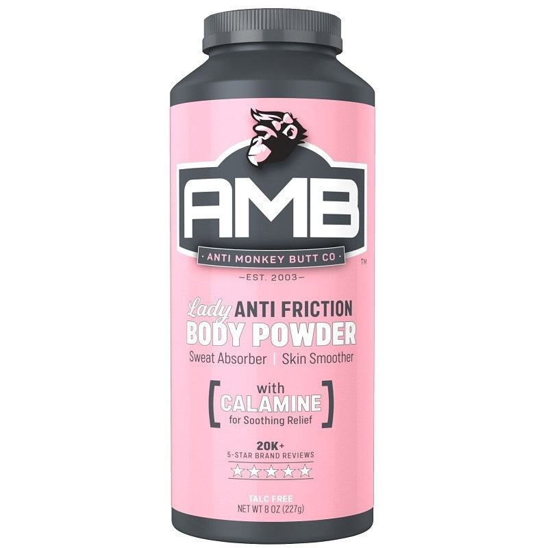 Anti Monkey Butt Lady Series 816800 Anti-Friction Powder, Powder, 8 oz Bottle (Pack of 3)