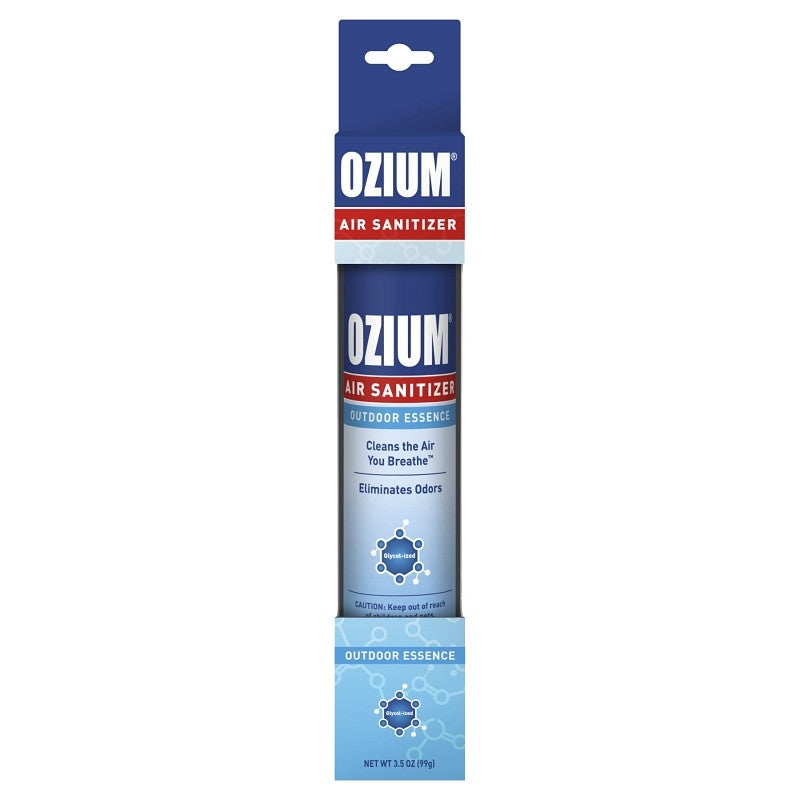 Ozium OZM-31 Air Freshener, 3.5 oz Aerosol Can, Outdoor Essence (Pack of 4)