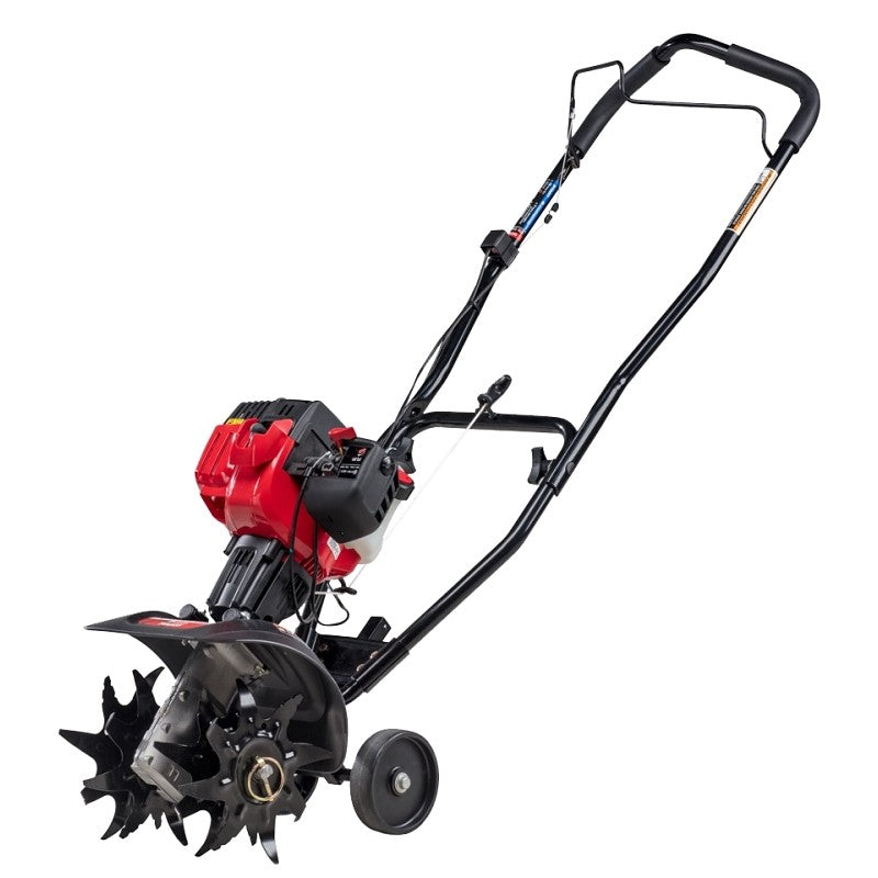 Troy-Bilt 21BK225G766 Garden Cultivator, Gas, 25 cc Engine Displacement, Air Cooled Engine, 9 in Max Tilling W