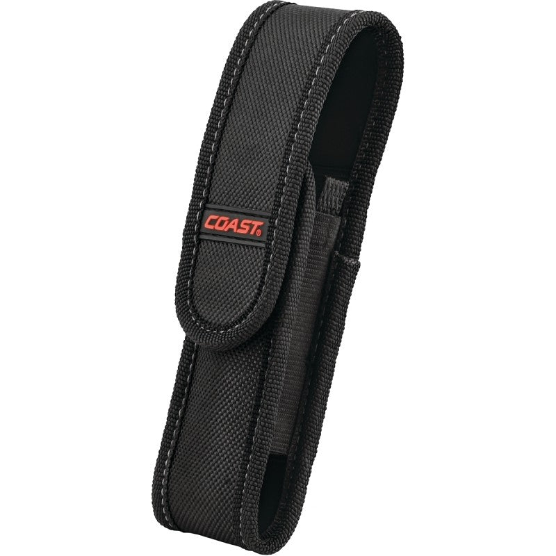 Coast 21349 Flashlight Sheath, Black, For: A25R, HP7R, TX40 and G26 Flashlights