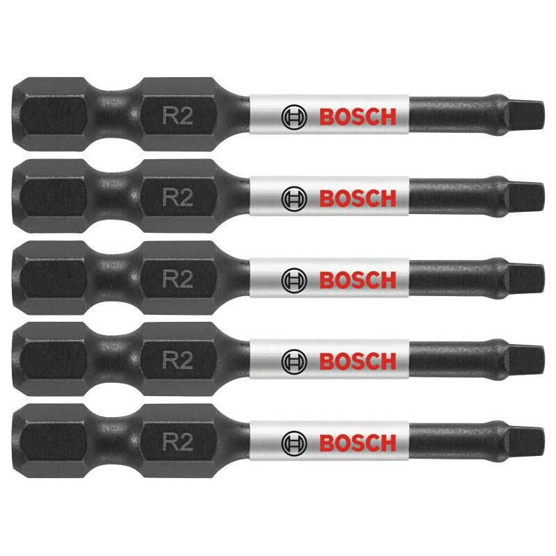 Bosch Impact Tough ITSQ2205 Insert Bit, 1/4 in Shank, 2 in L