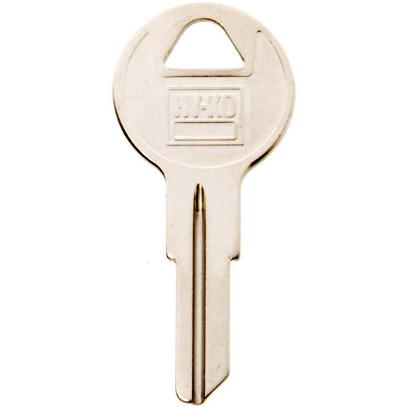 Hy-Ko 11010Y13 Key Blank, Brass, Nickel, For: Yale Cabinet, House Locks and Padlocks, Y13 Key Number (Pack of 10)