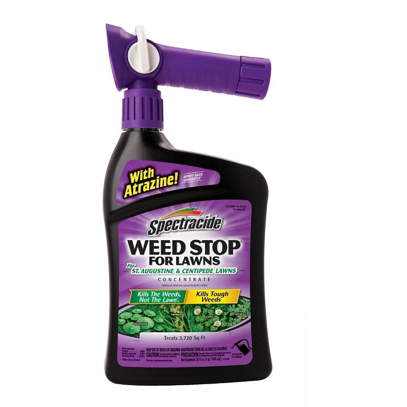 Spectracide WEED STOP HG-95684 Weed Killer, Liquid, Spray Application, 32 oz