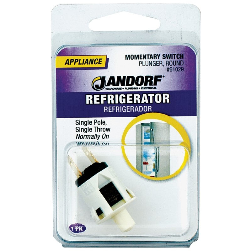 Jandorf 61029 Switch, 0.25/0.75/1 A, 125/250 V, SPST, Tab Terminal