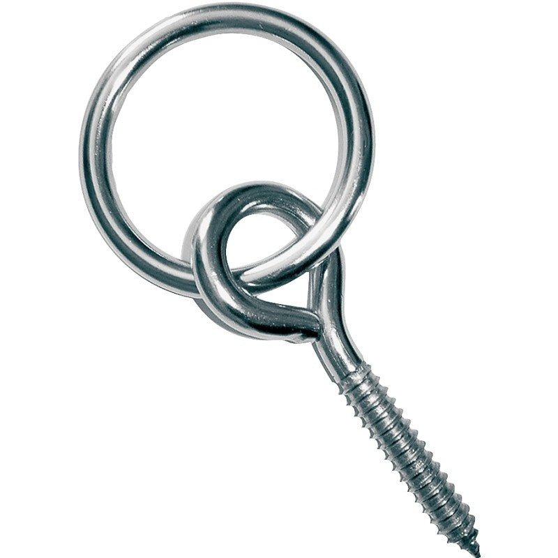 Multinautic 15200 Ring and Lag Screw, Stainless Steel