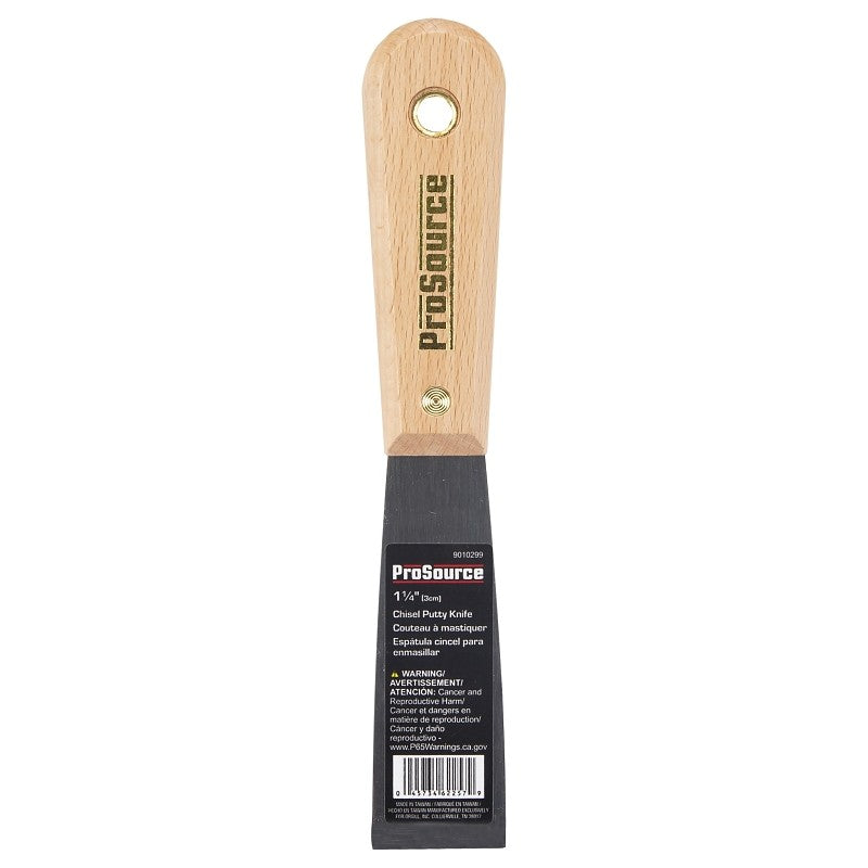 ProSource 01522R Putty Knife with Rivet, 1-1/4 in W HCS Blade