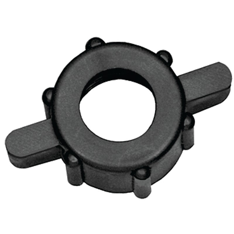 Green Leaf 8027 W 4PK Swivel Nut, Polymer, White