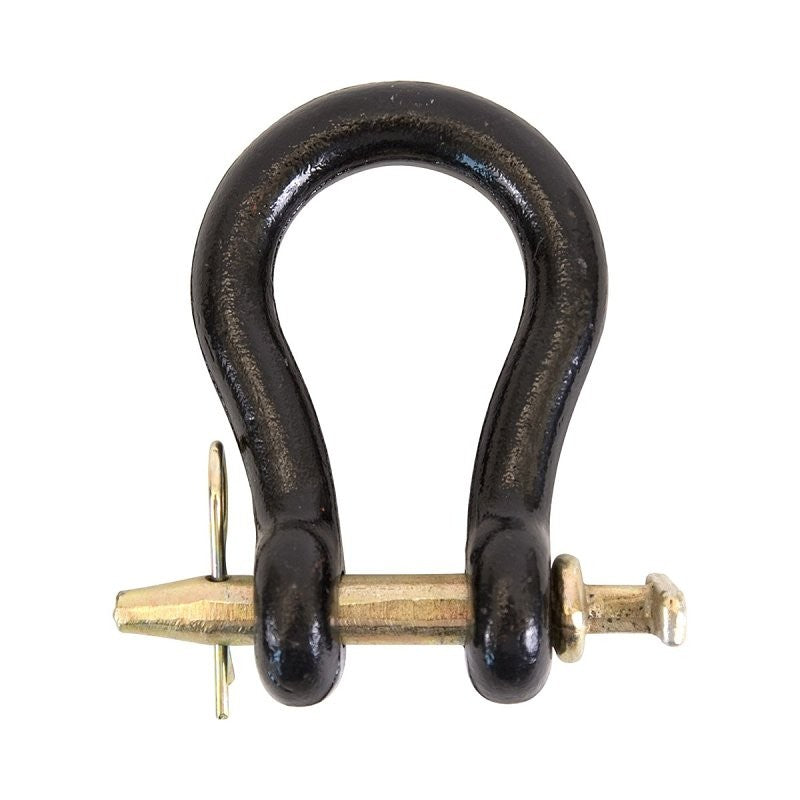 Koch 4002503/M8134 Straight Clevis, 3/4 in, 12000 lb Working Load, 3-3/4 x 1-1/4 in L Usable, Powder-Coated