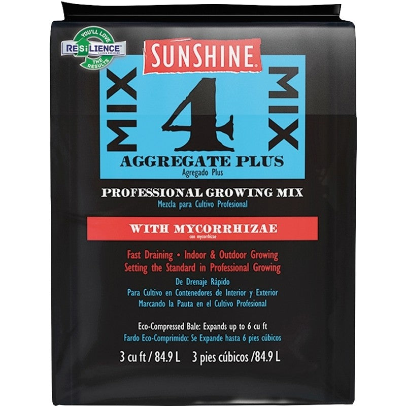 sun gro Sunshine 5047040.CFC003P Growing Mix Bag, Granular, Brown, Faint Earthy Bag