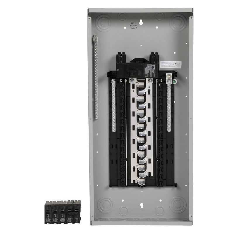Siemens SN Series SN3048B1200P1 Assembled Load Center, 200 A, 30-Space, 48-Circuit, Main Breaker, Plug-On Neutral, 1/PK