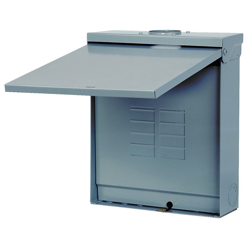 Siemens Murray EQ W0816ML1125CU Load Center, 125 A, 8 -Space, 16 -Circuit, Main Lug, NEMA 3R Enclosure, Gray