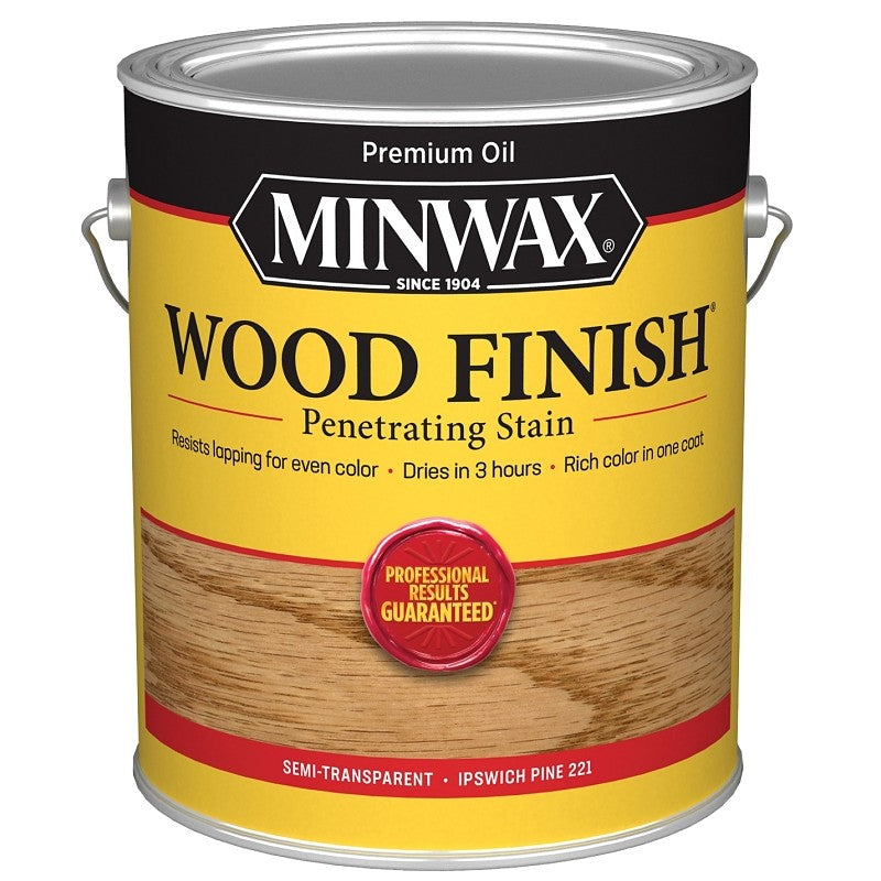 Minwax Wood Finish 710740000 Wood Stain, Ipswich Pine, Liquid, 1 gal, Can (Pack of 2)