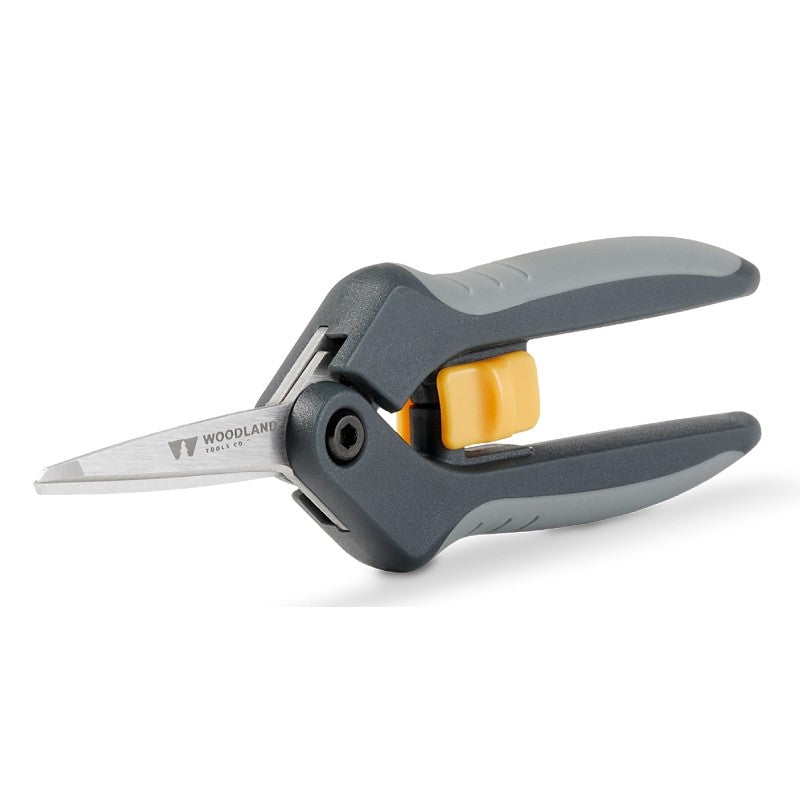 Woodland Tools Co Nano-Tip 01-1002-100 Heavy-Duty Snip, Stainless Steel Blade, Precision Blade, 6.2 in OAL