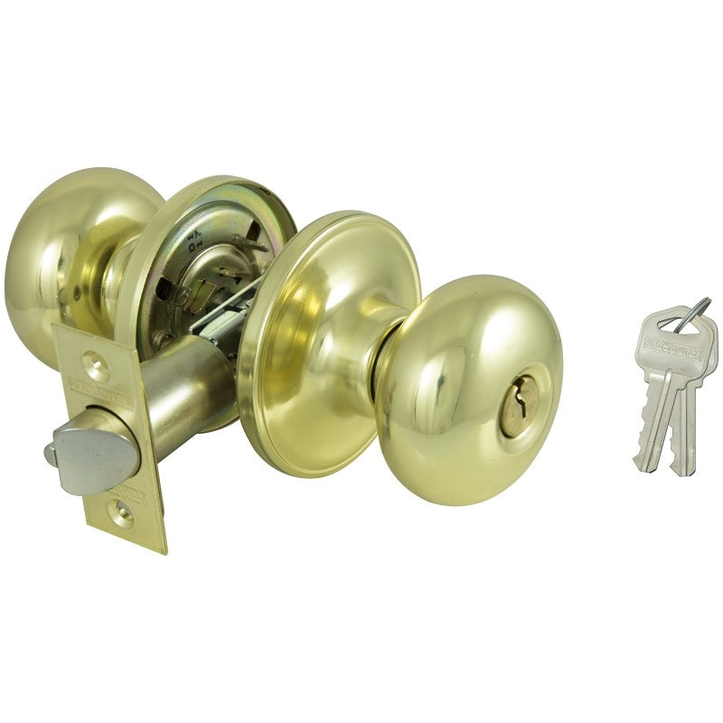 ProSource TF700V-PS Entry Knob, Stainless Steel, KW1, KA3 Keyway, 3 Grade (Pack of 3)