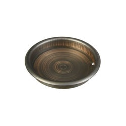 Recessed Round Cup Pull 2-1/8 Inch Antique Bronze 1 Pack (POS)