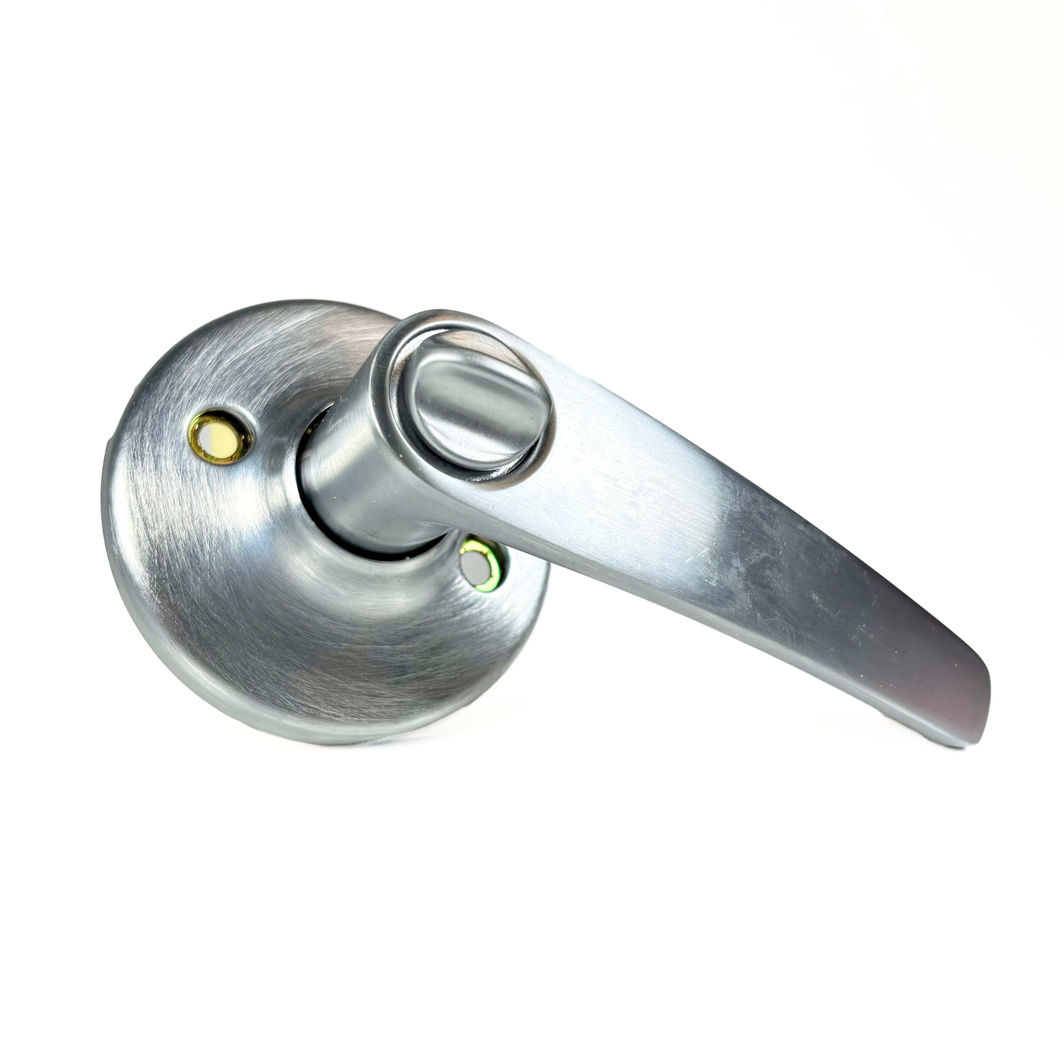 Delta Bed And Bath Privacy Leverset Light Commercial Satin Chrome