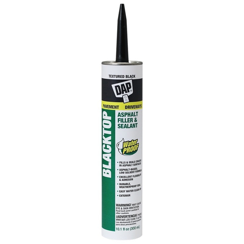 DAP BLACKTOP 27065 Filler/Sealant, Black, >50 deg F, 10.1 fl-oz (Pack of 12)