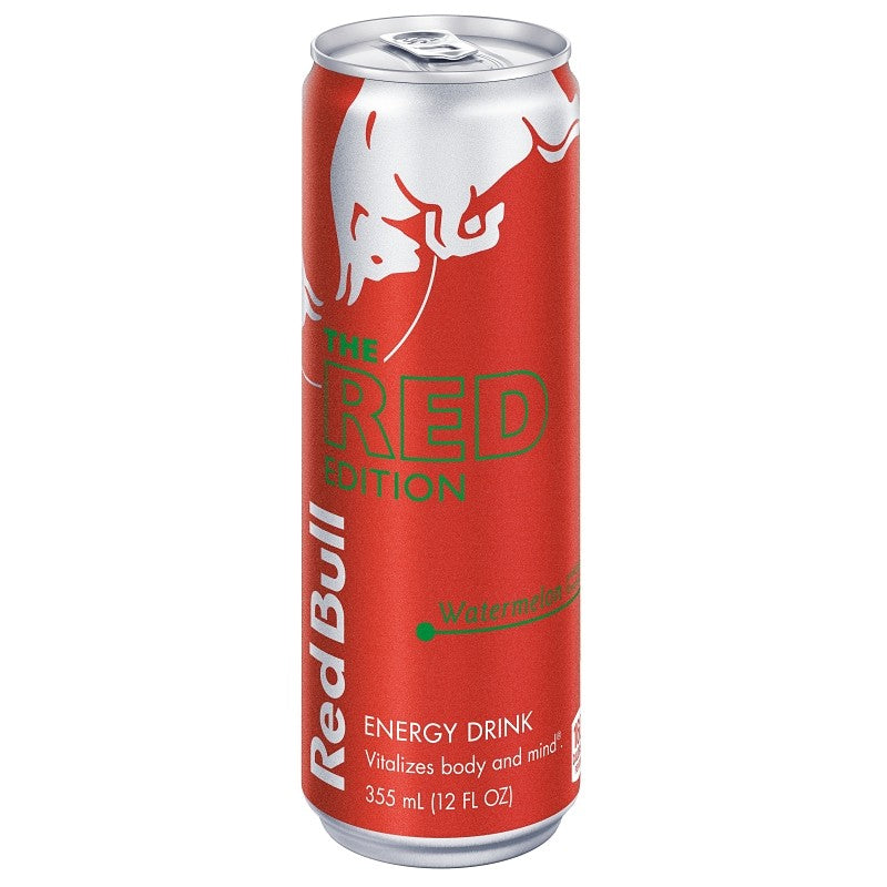 Red Bull RB234435 Energy Drink, Watermelon Flavor, 12 oz Can (Pack of 24)