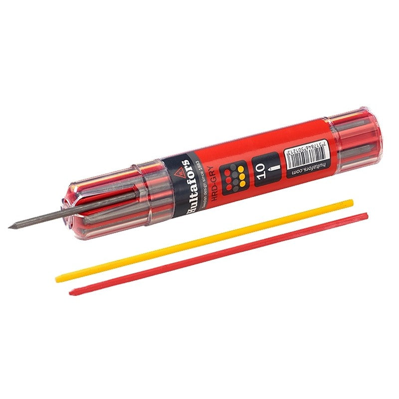 Hultafors 650120 Dry Marker Refill, Graphite/Red/Yellow