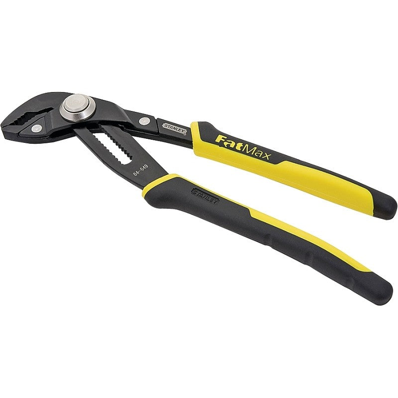 STANLEY 84-649 Joint Plier, 12 in OAL, 2-3/4 in Jaw Opening, Black/Yellow Handle, Ergonomic Handle, 7/8 in W Jaw