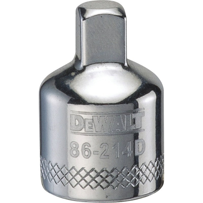 DEWALT DWMT75311OSP Reducing Socket Adapter, 3/8 in Drive, Female Drive, 1/4 in Output Drive, Male Output Drive, 1 in L