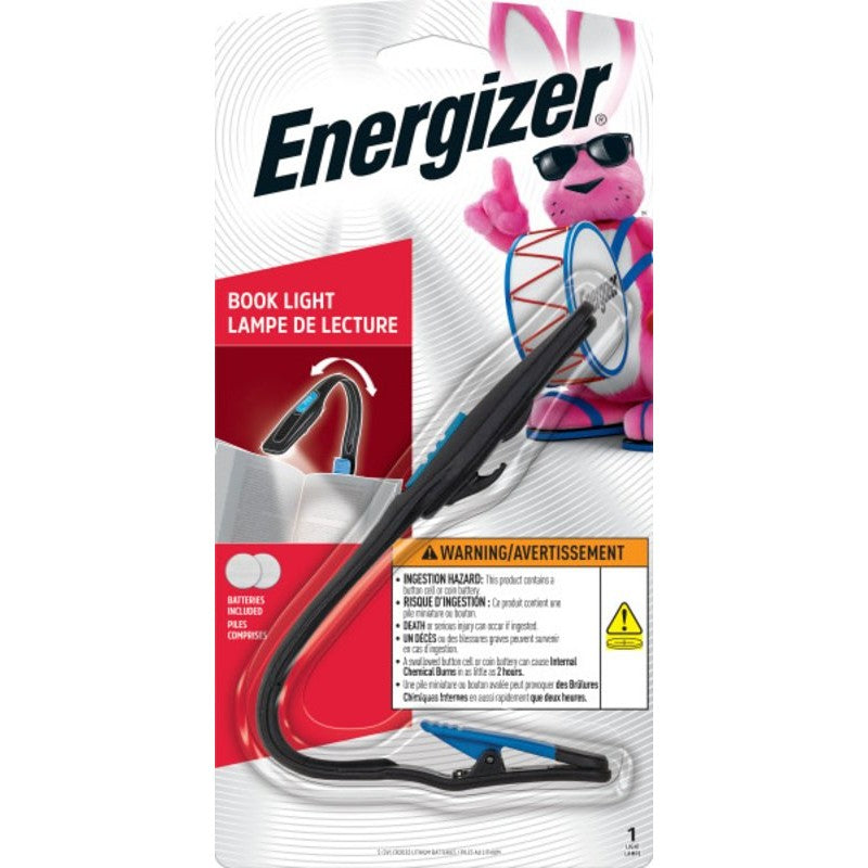 Energizer FNL2BU1CS Clip Light, CR2032 Battery, Lithium Battery, LED Lamp, 14 Lumens, 7 m Beam Distance, 30 hr Run Time