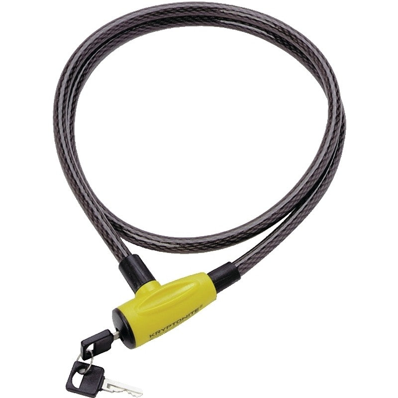 Schlage 999218 Flexible Cable Lock, Steel Shackle