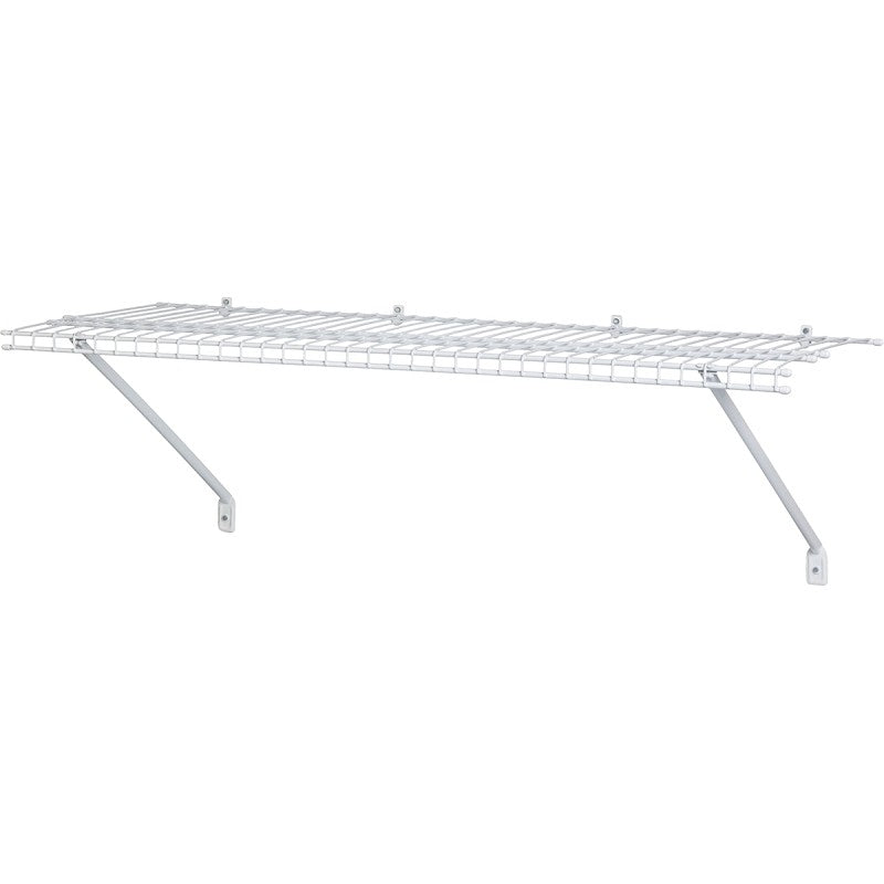 ClosetMaid 1021 Shelf Kit, 24 in L, 12 in W, Steel, White (Pack of 4)
