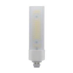 Sylvania 41707 LED Lamp, Type A Horizontal, 4-Pin G24Q/GX24Q Lamp Base, Dimmable, Neutral White, 3500 K Color Temp
