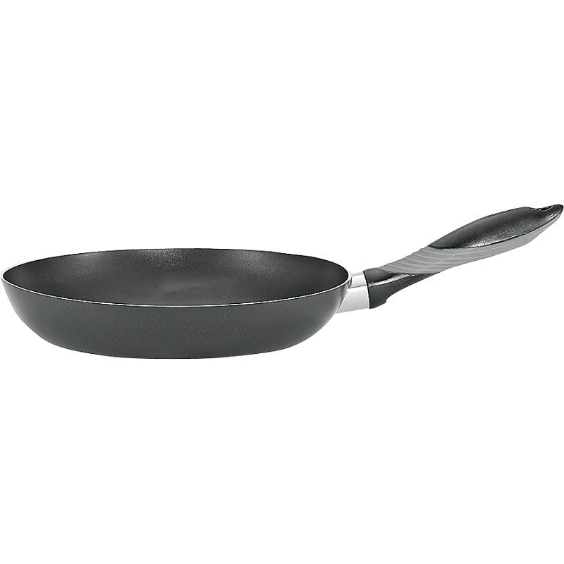 T-fal MIR-E7970794M Saute Pan, 12 in Dia, Aluminum, Black, Soft-Grip Handle