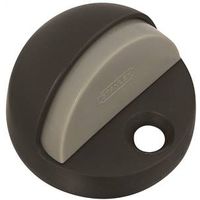 High Rise Dome Floor Mount Door Stop Santa Fe Oil Rubbed Bronze