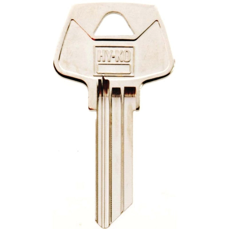 Hy-Ko 11010S32 Key Blank, Brass, Nickel, For: Sargent Cabinet, House Locks and Padlocks, S32 Key Number (Pack of 10)