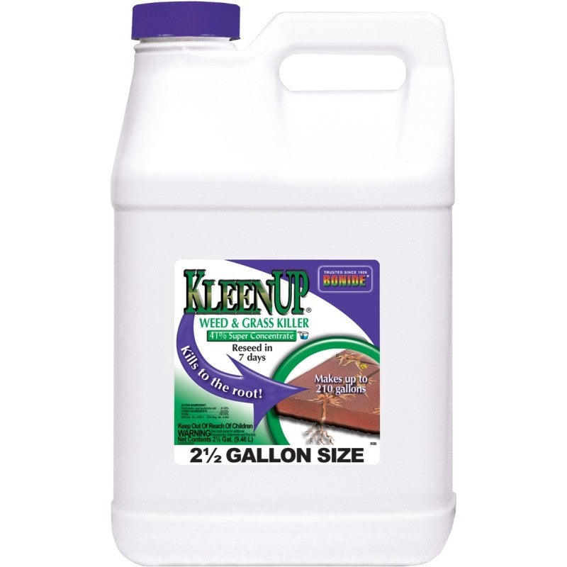 Bonide 7463 Weed and Grass Killer, Liquid, Amber/Light Brown, 2.5 gal