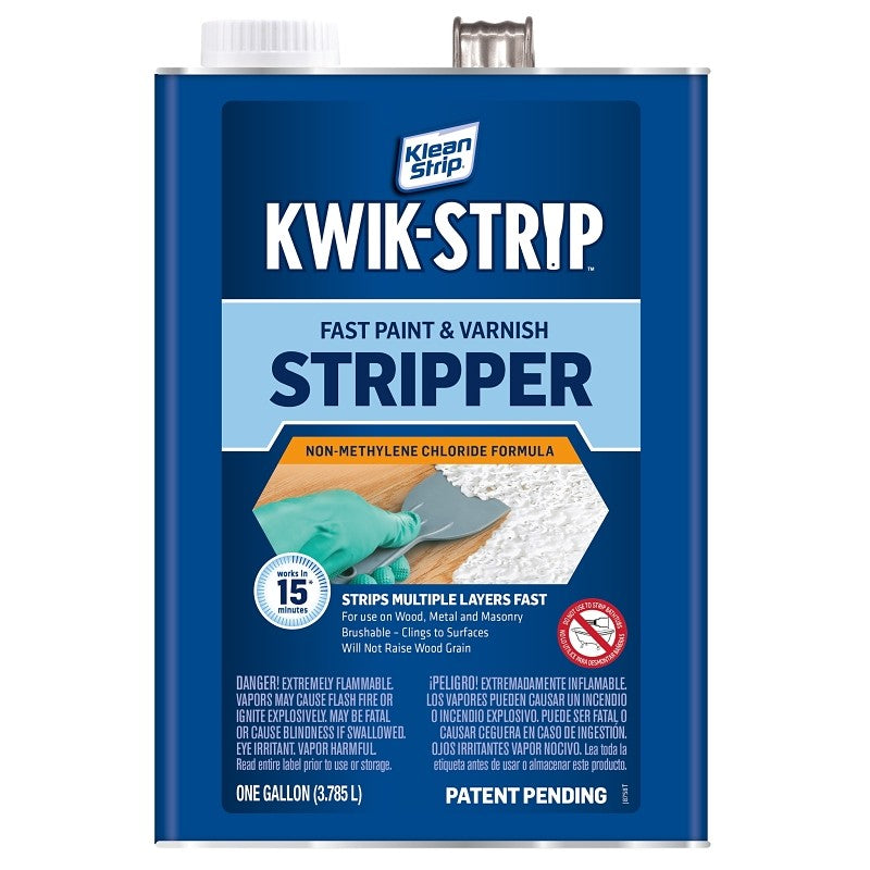 Klean Strip GKWS960SC Paint and Varnish Stripper, 1 gal, Can, Aromatic (Pack of 4)